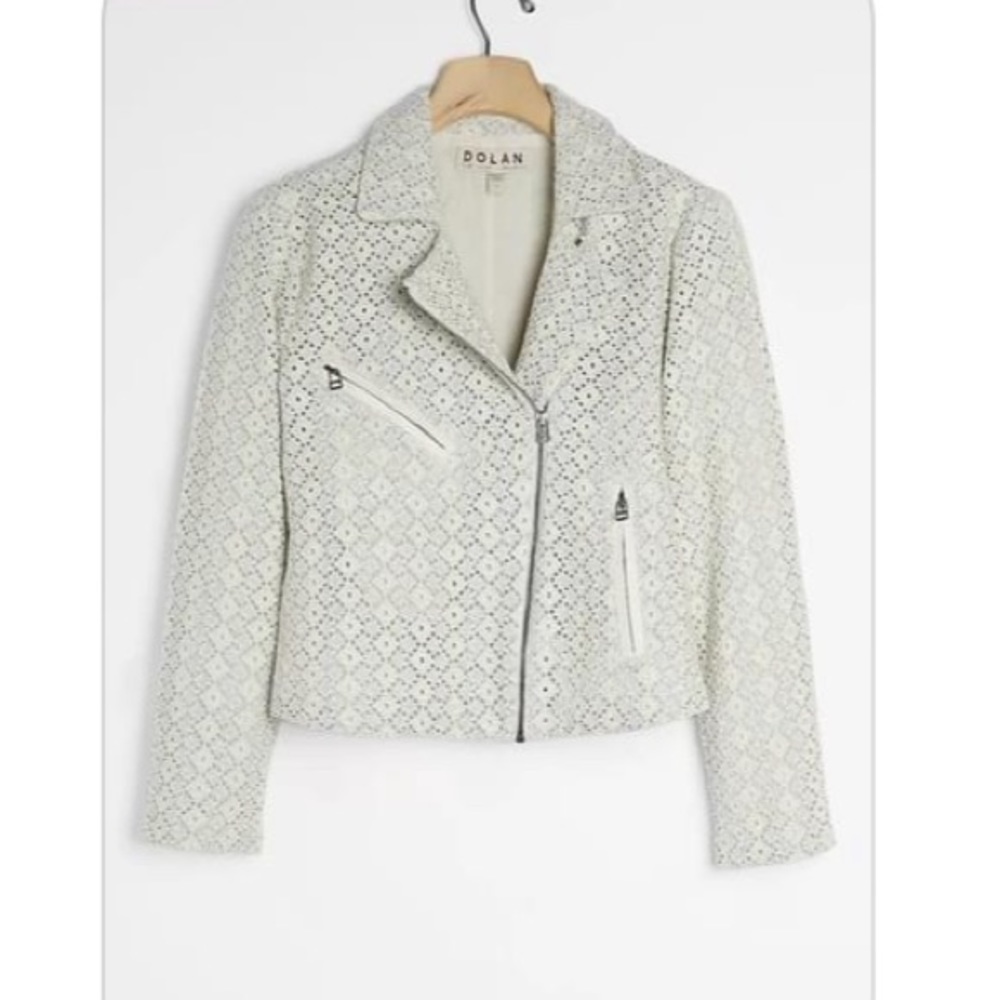 Dolan light jacket. EUC, no flaws. Light blue/cream.